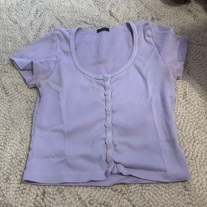 Purple Brandy Melville T-shirt